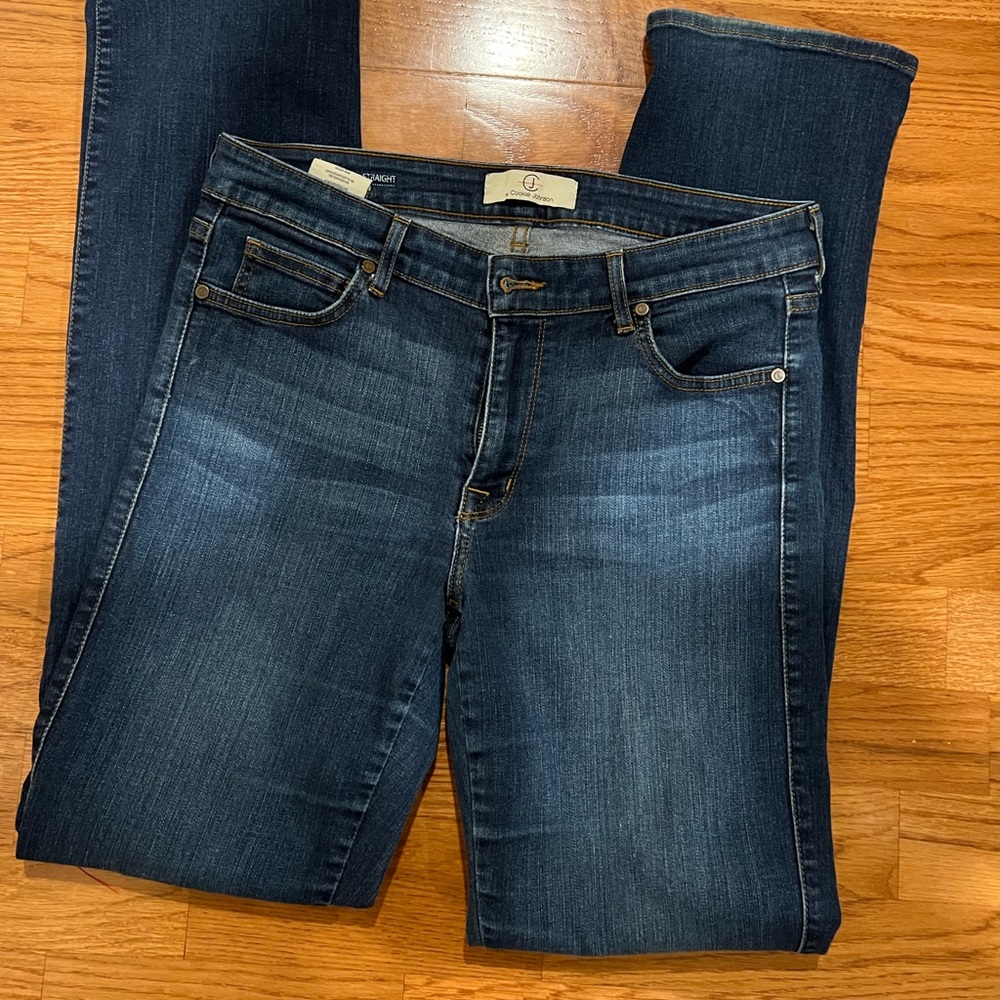 Cookie Johnson jeans. Size 30. Straight leg. Excellent condition.